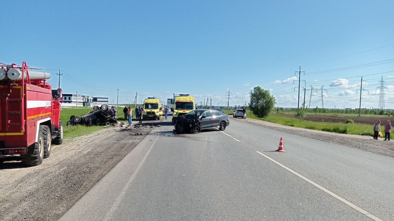 В столкновении автомобилей в Чувашии погиб человек — Чувашинформ.рф